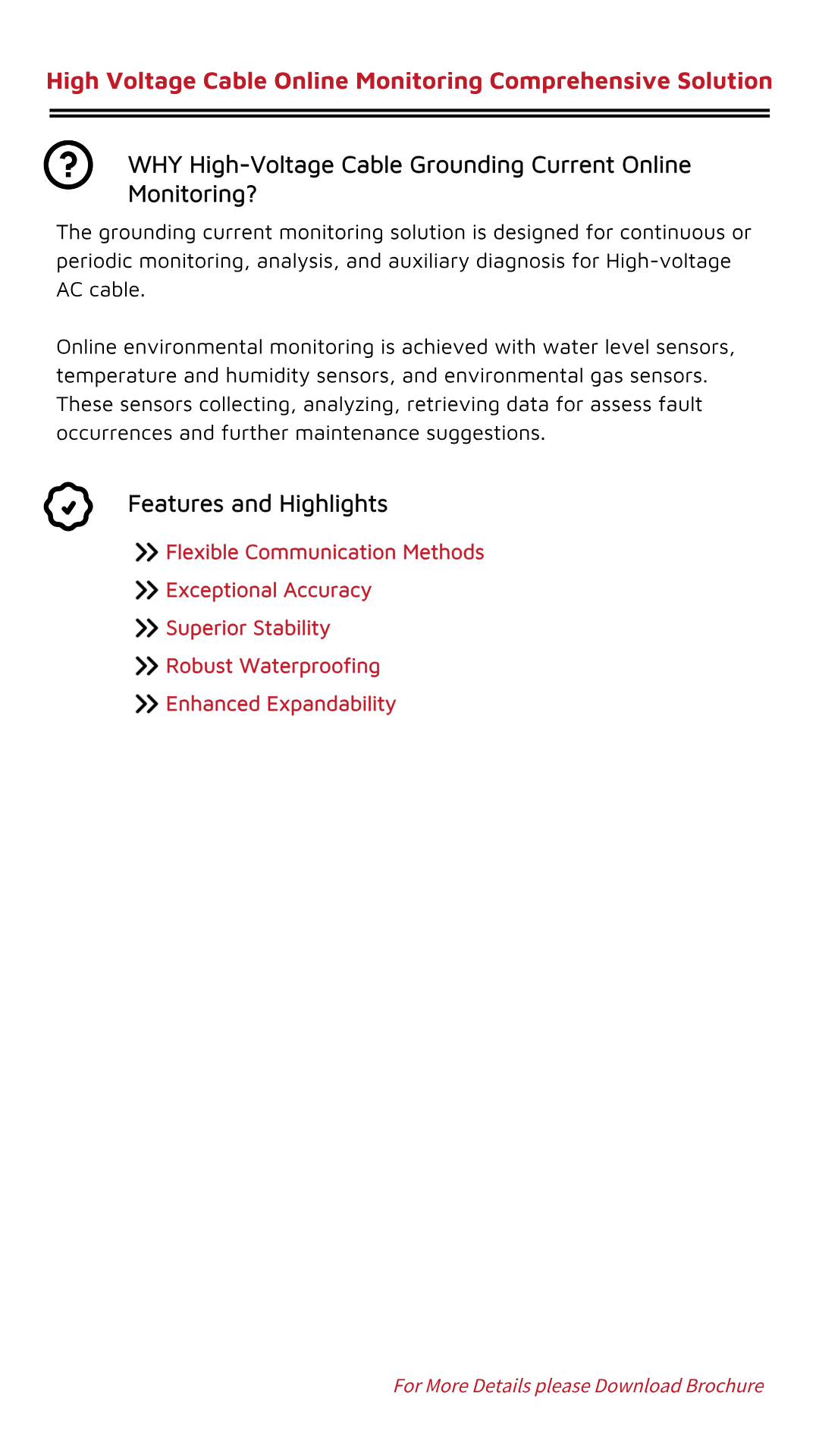 High-voltage Cable Online Monitoring Comprehensive Solution (Grounding Current Online Monitoring.png