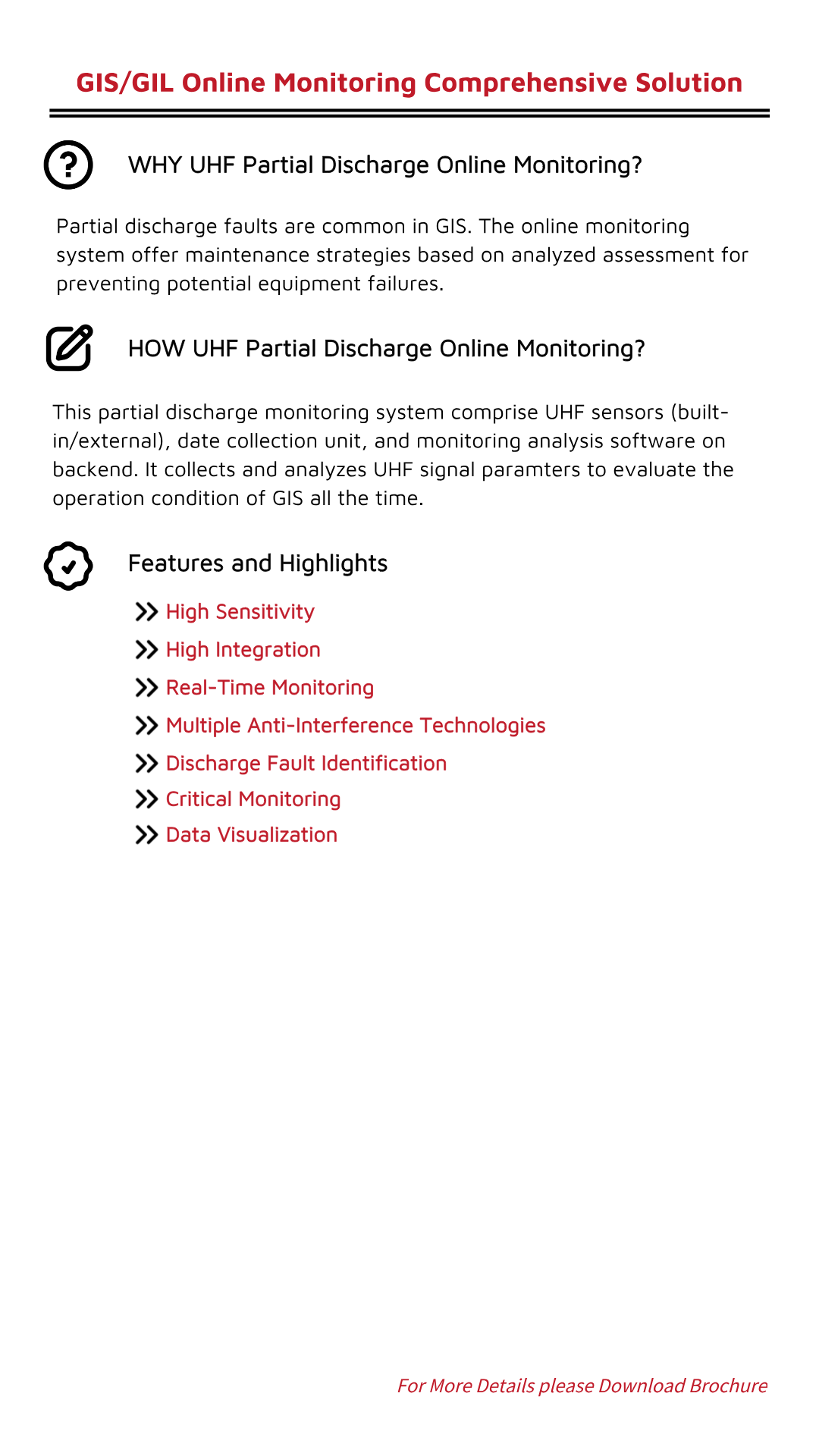 GIS Online Monitoring Comprehensive Solution (UHF Partial Discharge Online Monitoring).png